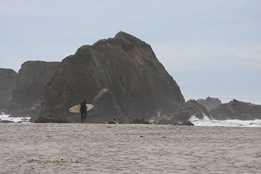 photo showing Pomo Bluffs, just a short walk from our guest room doors.